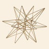Gold Metal Star Figurine Medium